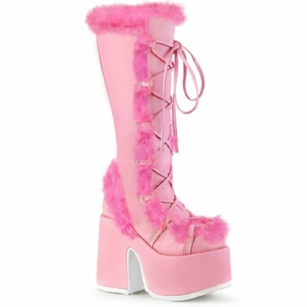 pink demonia camel 311 Size 9